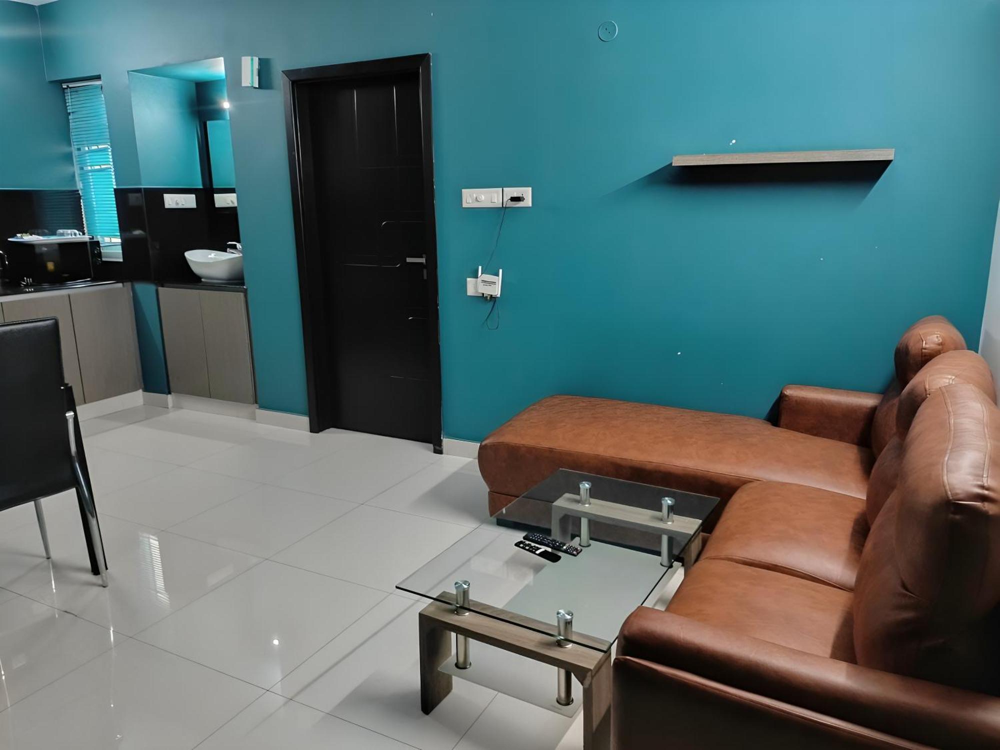 Gdc - Apartment Suites Kochi Exteriör bild